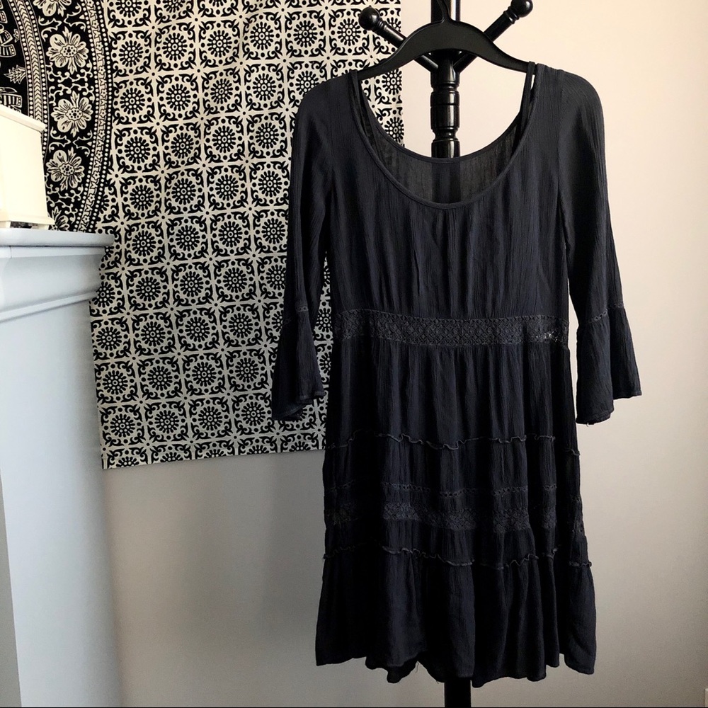 AEO Navy Shift Dress